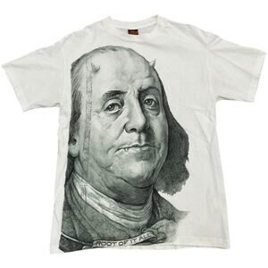 OG Abel Root of It All Benjamin Franklin Devil Horns 90’s T-shirt